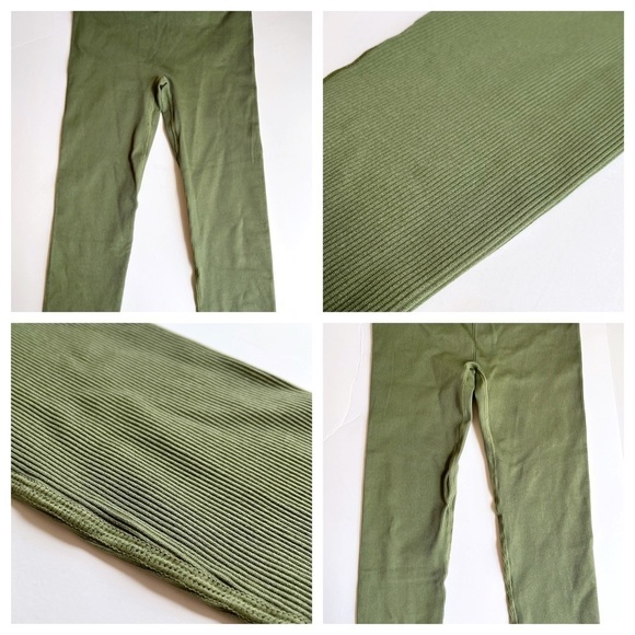 J. Crew High Rise Ribbed Leggings - Picture 7 of 8